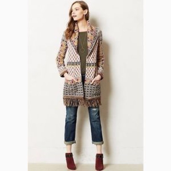 Anthropologie Jackets & Blazers - Anthropologie Angel of the North sweater cardigan